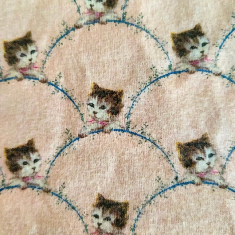 Adorable Uniqlo UT Paul & Joe Pink Cat T-shirt 🐱💗